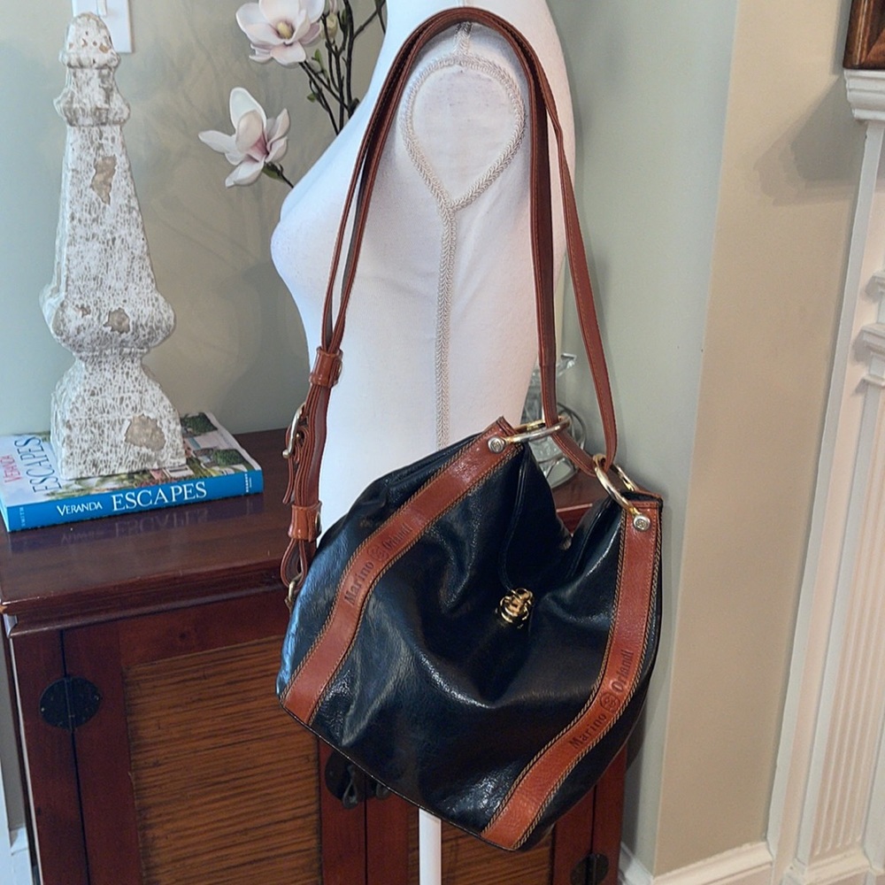 Marino Orlandi Leather Sling Bag